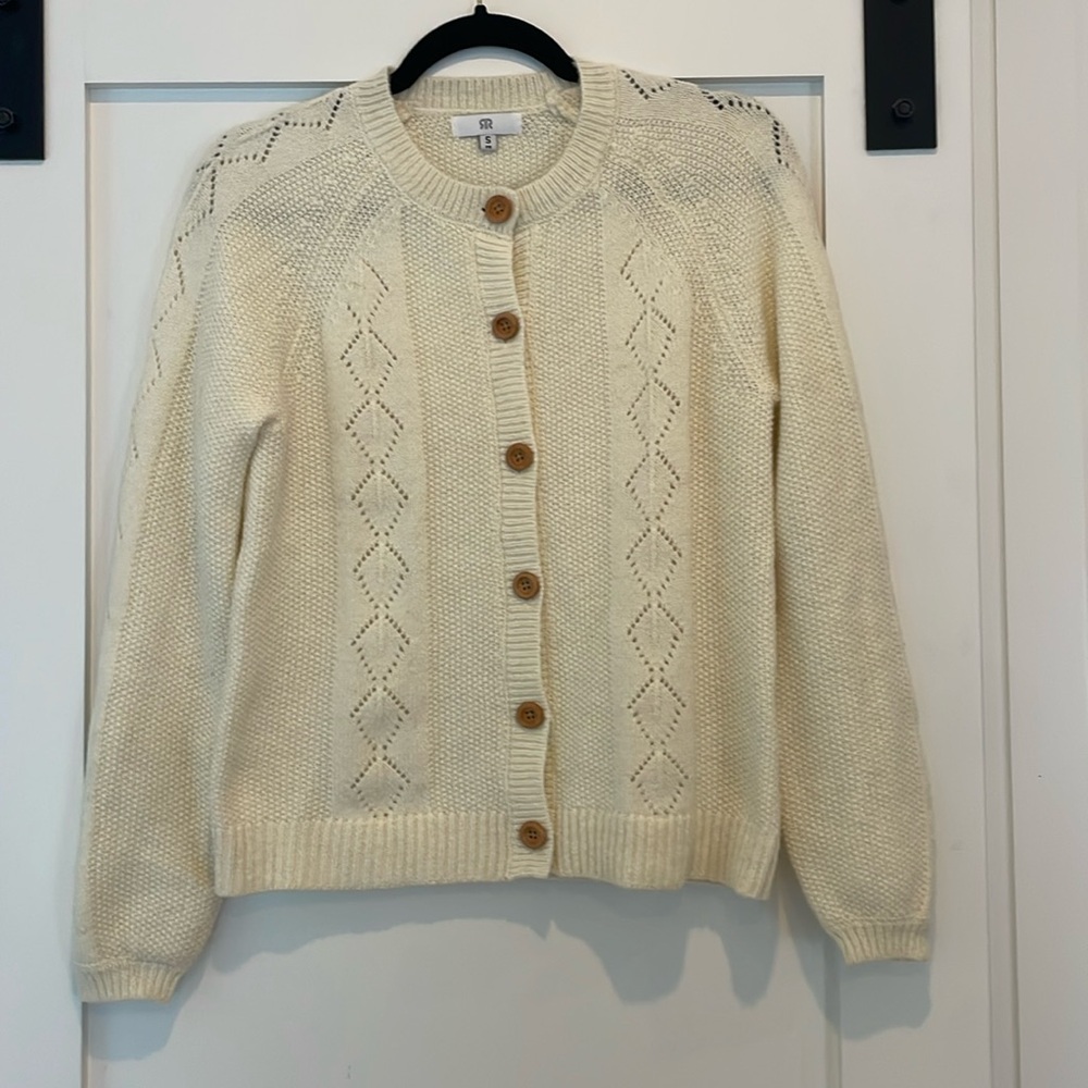 Cream cardigan La Redoute